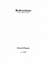 リフレクション（ニコル・パイウノ）（トランペット+ピアノ）【Refractions】