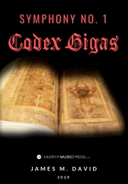 交響曲第一番・ギガス写本（ジェイムズ・デヴィッド）（スコアのみ）【Symphony No. 1: Codex Gigas】