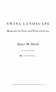 スウィング・ランドスケープ（ジェイムズ・デヴィッド）（ピアノ・フィーチャー）【Swing Landscape】