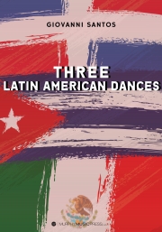 3つのラテン・アメリカン・ダンス（ジョヴァンニ・サントス）（スコアのみ）【Three Latin American Dances】