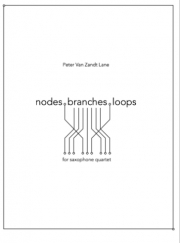 ノード、ブランチ、ループ（ピーター・ヴァン・ザント・レーン） (サックス四重奏）【Nodes.branches.loops】