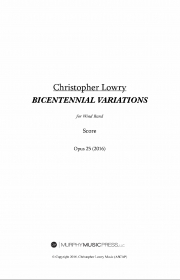 バイセンテニアル変奏曲（クリストファー・ローリー）【Bicentennial Variations】