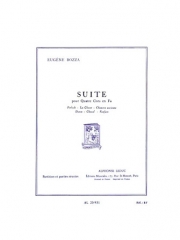 組曲（ウジェーヌ・ボザ）（ホルン四重奏）【Suite】