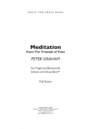 瞑想曲（ピーター・グレアム）（金管二重奏・フィーチャー）（スコアのみ）【Meditation】