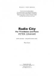 ラジオ・シティ（ピーター・グレアム）（トロンボーン+ピアノ）【Radio City】