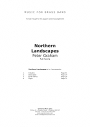 北の風景（ピーター・グレアム）（金管バンド）（スコアのみ）【Northern Landscapes】