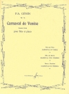 ヴェニスの謝肉祭・Op.14 (ポール・アグリコール・ジュナン)（フルート+ピアノ）【Carnaval de Venise Op.14】