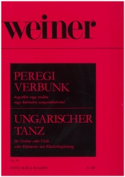 ハンガリー舞曲（レオー・ヴェイネル）（クラリネット+ピアノ）【Hungarian Dance(Peregi Verbunk)】