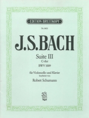 組曲・No.3・ハ長調・BWV.1009（バッハ）（チェロ+ピアノ）【Suite III in C major BWV 1009】