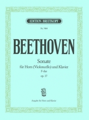ソナタ・ヘ長調・Op.17（ベートーヴェン）（ホルン+ピアノ）【Sonata in F major Op. 17】