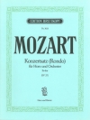 コンサート・ロンド・変ホ長調・K. 371（モーツァルト）（ホルン+ピアノ）【Concert Rondo in Eb major K. 371】