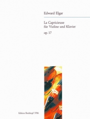 気まぐれな女・Op.17（エドワード・エルガー）（ヴァイオリン+ピアノ）【La Capricieuse Op. 17】