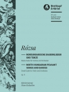 北ハンガリーの農民の歌と踊り・Op.5（ロージャ・ミクローシュ）（ヴァイオリン+ピアノ）【Nordungarische Bauernlieder und Taenze Op. 5】