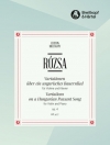 ハンガリー農民の歌による即興曲・Op.4（ロージャ・ミクローシュ）（チェロ+ピアノ）【Variations on a Hungarian Peasant Song Op. 4】