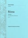 チェロ協奏曲・Op.32（ロージャ・ミクローシュ）（チェロ+ピアノ）【Violoncello Concerto Op. 32】