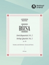 弦楽四重奏曲・No.2・Op.38（ロージャ・ミクローシュ）（弦楽四重奏）【String Quartet No. 2 Op. 38】