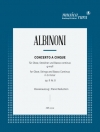 オーボエ協奏曲・ト短調・Op.9/8（トマゾ・アルビノーニ）（オーボエ+ピアノ）【Concerto a Cinque in G minor Op. 9/8】