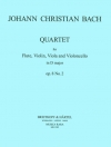四重奏曲・ニ長調・Op.8・No.2（ヨハン・クリスティアン・バッハ） (フルート+弦楽三重奏）【Quartet in D major Op. 8 No. 2】