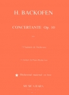 コンチェルタンテ・Op.10（ヨハン・ゲオルク・ハインリヒ・バックオーフェン）（クラリネット二重奏+ピアノ）【Concertante Op. 10】