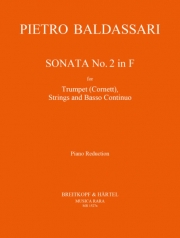ソナタ・No.2・ヘ長調（ピエトロ・バルダッサーリ）（トランペット+ピアノ）【Sonata No. 2 in F major】