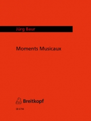 楽興の時（ユルク・バウアー）（ヴァイオリン+ピアノ）【Moments Musicaux】