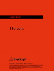 4つのポートレート（ユルク・バウアー）（チェロ+ピアノ）【4 Portraits】