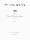 トリオ・ト短調・Op.94（ヴィルヘルム・ベルガー） (ミックス二重奏+ピアノ）【Trio Op. 94 in G minor】