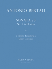 ソナタ・No.1・ニ短調（アントニオ・ベルターリ） (ミックス三重奏+ピアノ）【Sonata à 3 No. 1 in D minor】