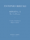 ソナタ・No.1・ニ短調（アントニオ・ベルターリ） (ミックス三重奏+ピアノ）【Sonata à 3 No. 1 in D minor】