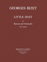 小デュエット・ハ短調（ジョルジュ・ビゼー） (バスーン+チェロ）【Little Duet in C minor】
