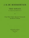 トリオ・ソナタ・イ短調・Op.37/5（ジョゼフ・ボダン・ド・ボワモルティエ）（木管二重奏+ピアノ）【Trio Sonata in A Minor Op. 37/5】