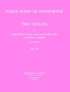 トリオ・ソナタ・ト短調・Op.37/4（ジョゼフ・ボダン・ド・ボワモルティエ）（木管二重奏+ピアノ）【Trio Sonata in G minor Op. 37/4】