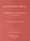 協奏交響曲・ヘ長調・Ｏｐ.31（ジャン・バティスト・ブレヴァル） (木管二重奏+ピアノ）【Symphony Concertante in F major Op. 31】
