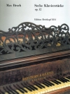 6つの小品・Op.12（マックス・ブルッフ）（ピアノ）【6 Piano Pieces Op. 12】