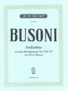 アンダンティーノ「ピアノ協奏曲・No.9」より（フェルッチョ・ブゾーニ）（ピアノ）【Andantino from the Piano Concerto No. 9】