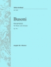 演奏会用小品・ニ長調・Op.31a（フェルッチョ・ブゾーニ）（ピアノ二重奏）【Concert Piece in D major Op. 31a K 236】