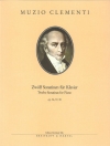 12のソナチネ（ムツィオ・クレメンティ）（ピアノ）【12 Sonatinen op. 36,37,38】
