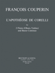 コレッリ讃（フランソワ・クープラン）（フルート二重奏+ピアノ）【L'Apothéose de Corelli】
