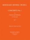 クラリネット協奏曲・No.1・変ホ長調・Op.1（ベルンハルト・クルーセル）（クラリネット+ピアノ）【Clarinet Concerto No. 1 in Eb major Op.1】