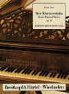 4つのピアノ小品・Op.22（ツェーザリ・キュイ）（ピアノ）【4 Piano Pieces Op. 22】