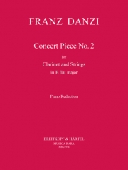 演奏会用小品・No.2・変ロ長調（フランツ・ダンツィ）（クラリネット+ピアノ）【Concert Piece No. 2 in Bb major】