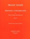 協奏交響曲・変ロ長調・Ｏｐ.41（フランツ・ダンツィ） (木管二重奏+ピアノ）【Sinfonia Concertante in Bb major Op. 41】