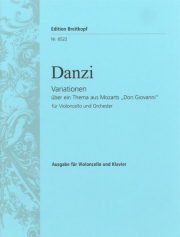 「ドン・ジョバンニ」変奏曲（フランツ・ダンツィ）（チェロ+ピアノ）【Variationen "Don Giovanni"】