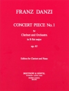 演奏会用小品・No.1・変ロ長調・Op.45（フランツ・ダンツィ）（クラリネット+ピアノ）【Concert piece No. 1 in Bb major Op. 45】