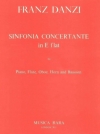 協奏交響曲・変ホ長調（フランツ・ダンツィ） (木管四重奏+ピアノ）【Sinfonia Concertante in Eb major】