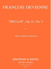 トリオ・変ロ長調・Op.61・No.5（フランソワ・ドヴィエンヌ）（木管三重奏）【Trio in Bb major Op.61 No.5】