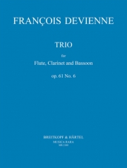 トリオ・ニ短調・Op.61・No.6（フランソワ・ドヴィエンヌ）（木管三重奏）【Trio in D minor Op. 61 No. 6】