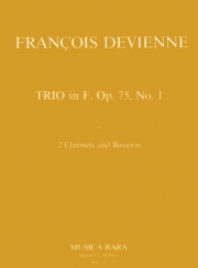 トリオ・ヘ長調・Op.75・No.1（フランソワ・ドヴィエンヌ）（木管三重奏）【Trio in F major Op. 75 No. 1】