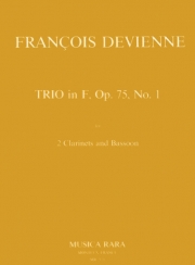 トリオ・ヘ長調・Op.75・No.1（フランソワ・ドヴィエンヌ）（木管三重奏）【Trio in F major Op. 75 No. 1】