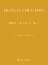 トリオ・ヘ長調・Op.75・No.1（フランソワ・ドヴィエンヌ）（木管三重奏）【Trio in F major Op. 75 No. 1】